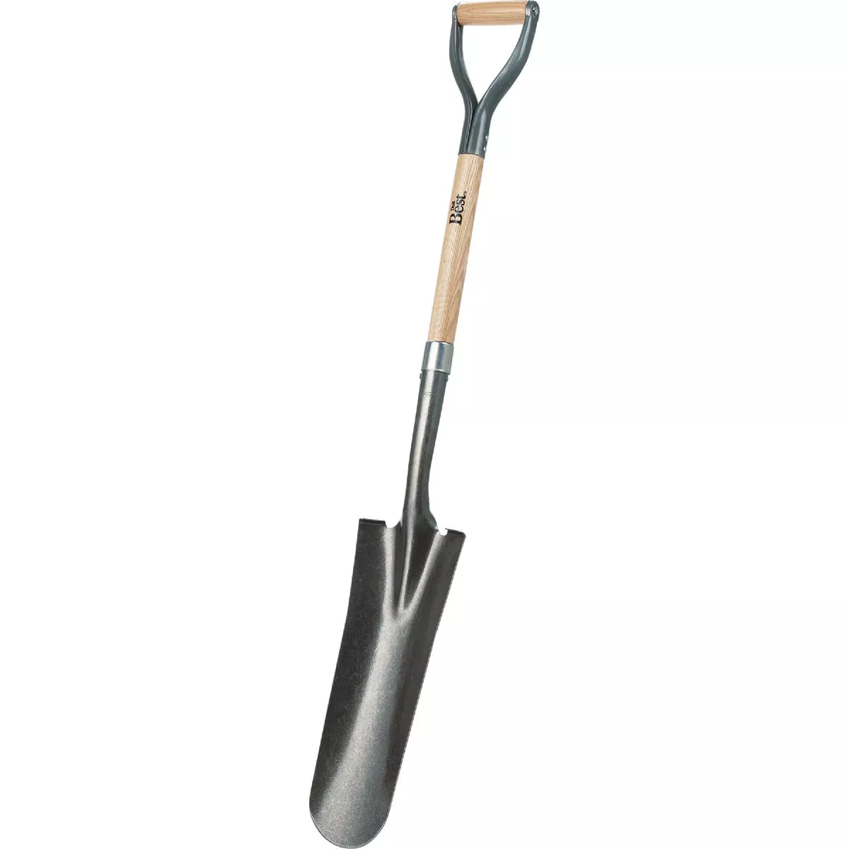 Do it Best 29 In. Wood D-Handle Round Point Drain Spade - photo 2