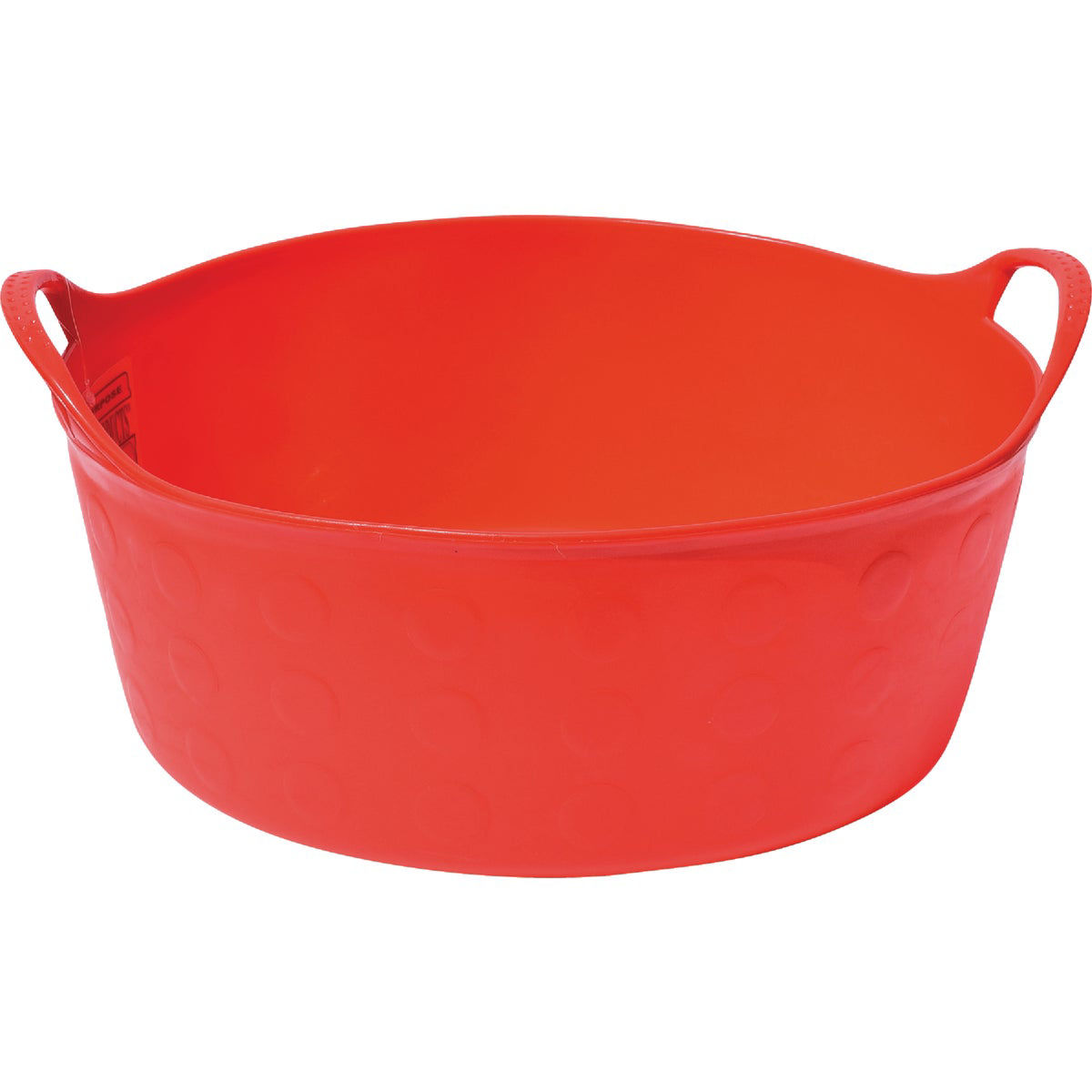 Tuff Stuff 4 Gal. Red Short Plastic Flex Tub | Do it Best