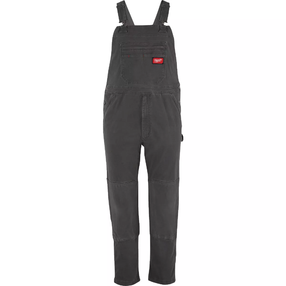 Milwaukee FREEFLEX Men's 40x34 Gray Unlined Bib Overalls