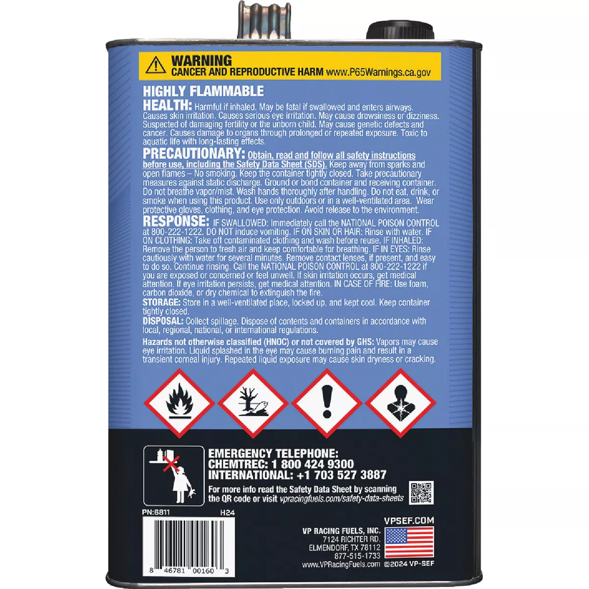 VP Racing Fuels Gal. 40:1/50:1 Ethanol-Free Multi-Mix Gas & Oil Pre-Mix - photo 3