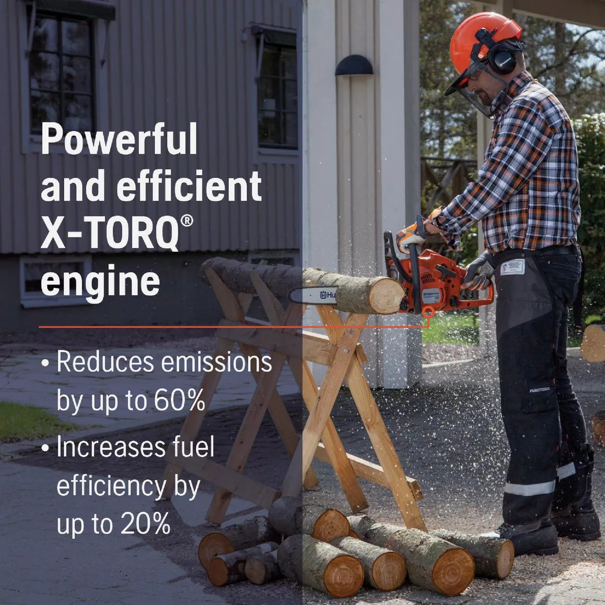 Husqvarna 120 Mark II 14 in. 38cc 2-Cycle Gas Chainsaw - photo 3