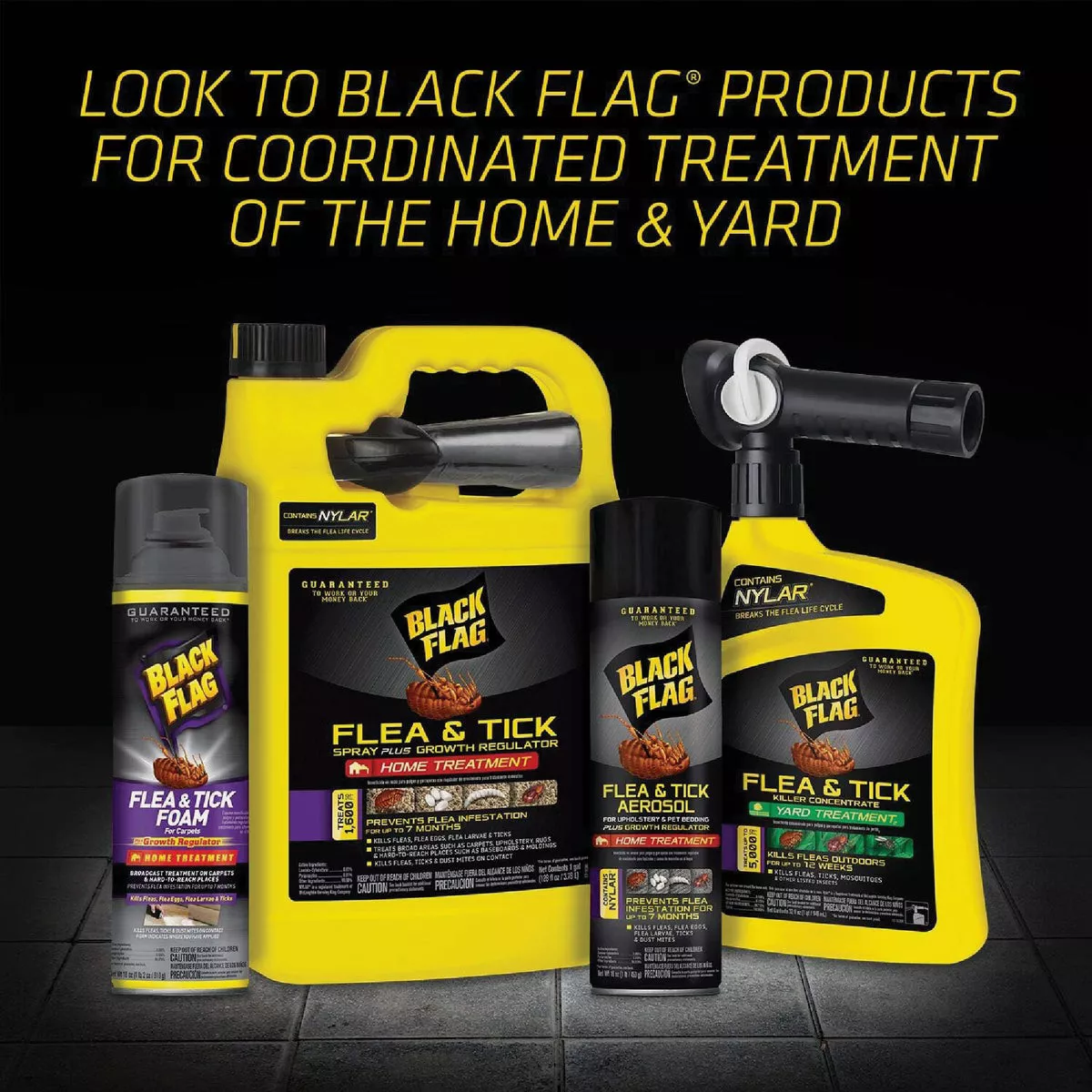 Black Flag 1 Gal. Ready To Use Flea & Tick Spray Plus Growth Regulator Home Treatment - photo 5