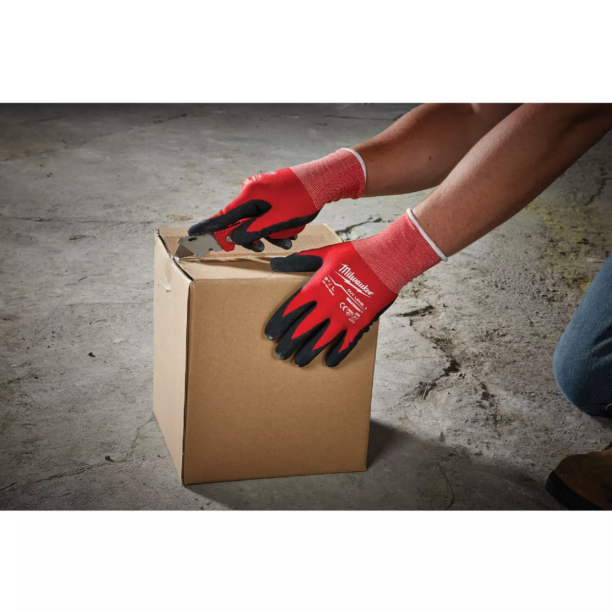 Milwaukee Unisex Large Nitrile Coated Cut Level 1 Work Glove - photo 3