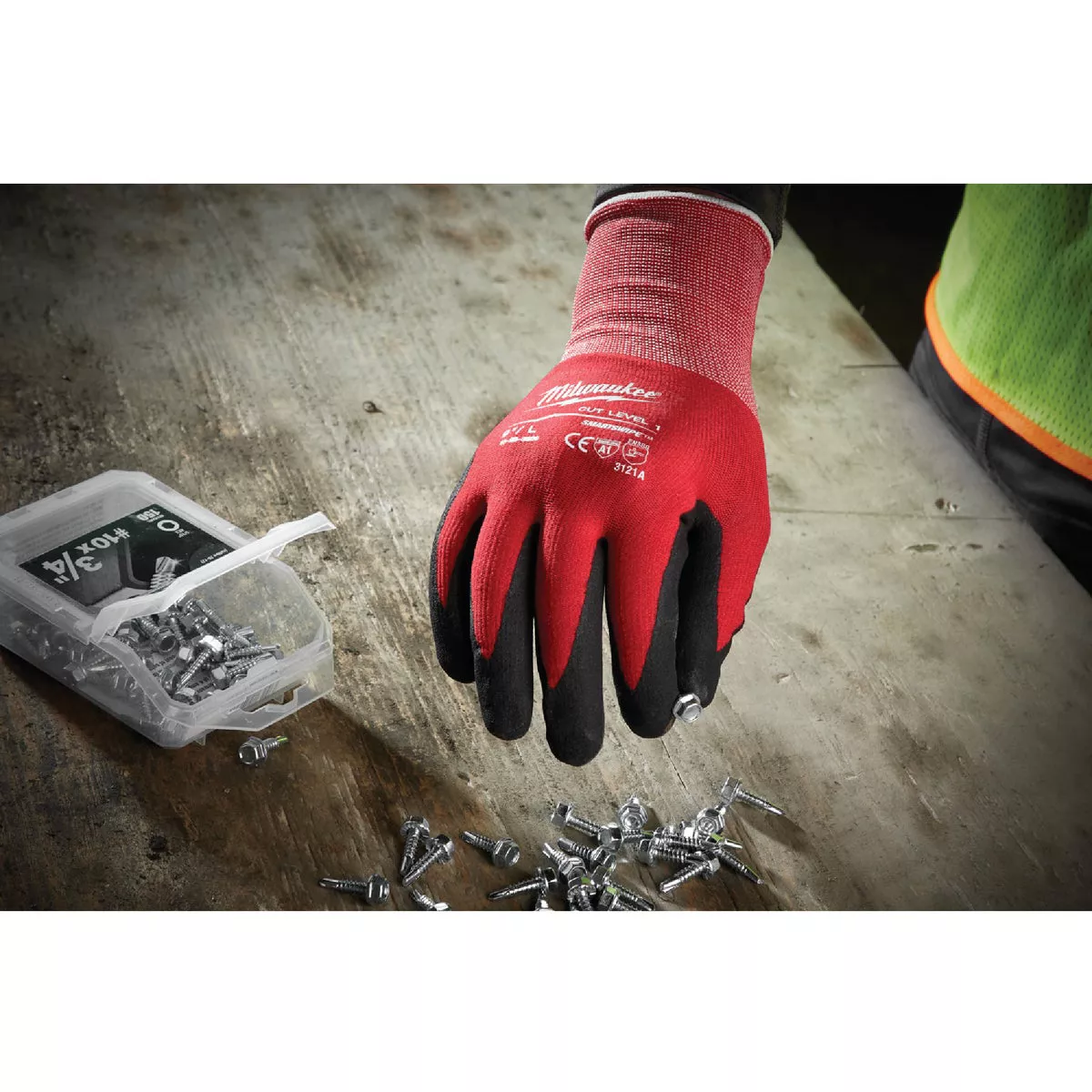 Milwaukee Unisex Large Nitrile Coated Cut Level 1 Work Glove - photo 4