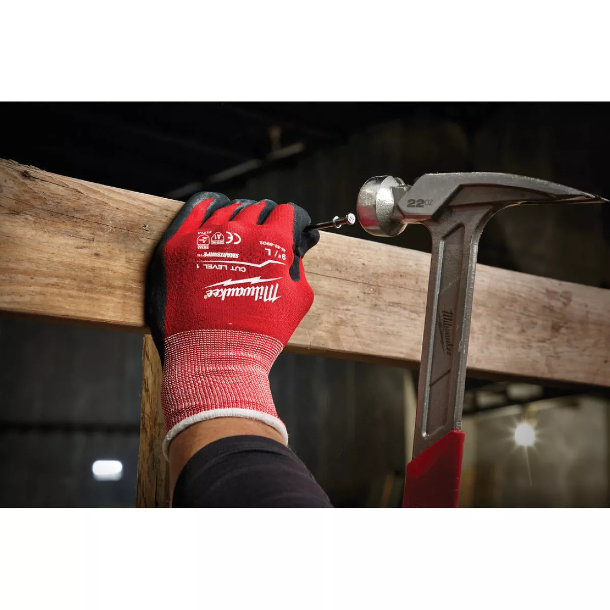 Milwaukee Unisex Large Nitrile Coated Cut Level 1 Work Glove - photo 6
