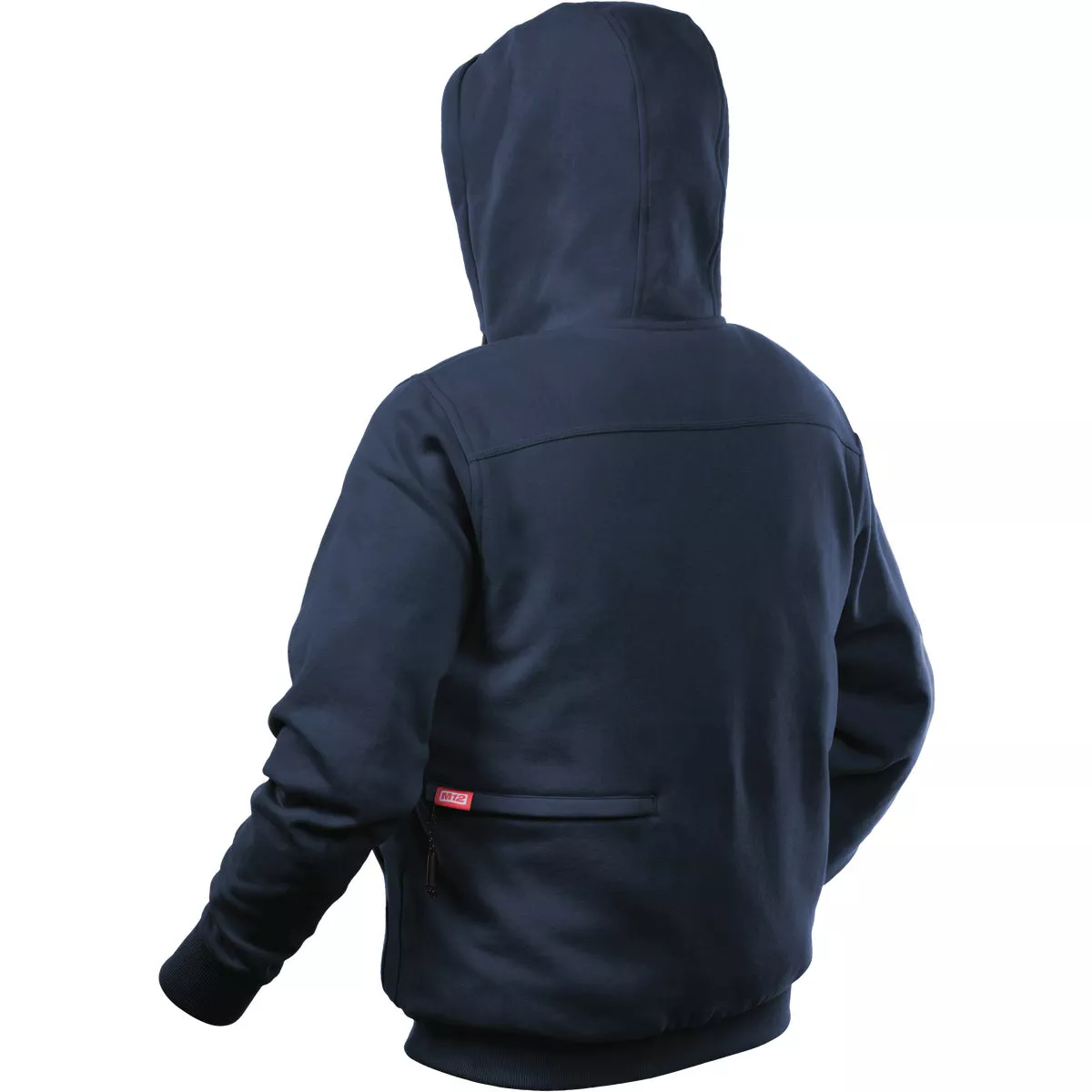Milwaukee M12 Large Navy Blue Men's Heated Full Zip Hooded Sweatshirt - photo 4
