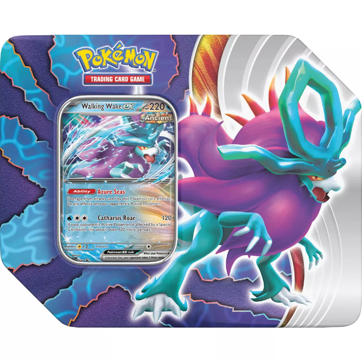 2024 Pokemon Paradox Clash Tin - photo 3