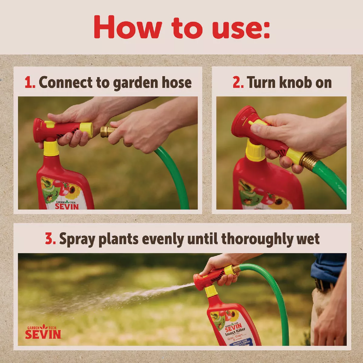 Garden Tech Sevin 32 Oz. Ready To Spray Hose End Insect Killer - photo 5