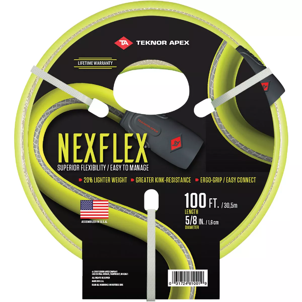 NexFlex 5/8 In. Dia. x 100 Ft. Garden Hose