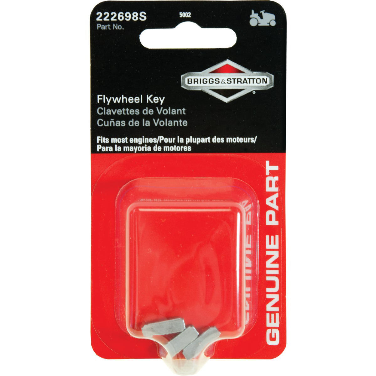 Briggs & Stratton 222698S Flywheel Key (3Count) Do it Best