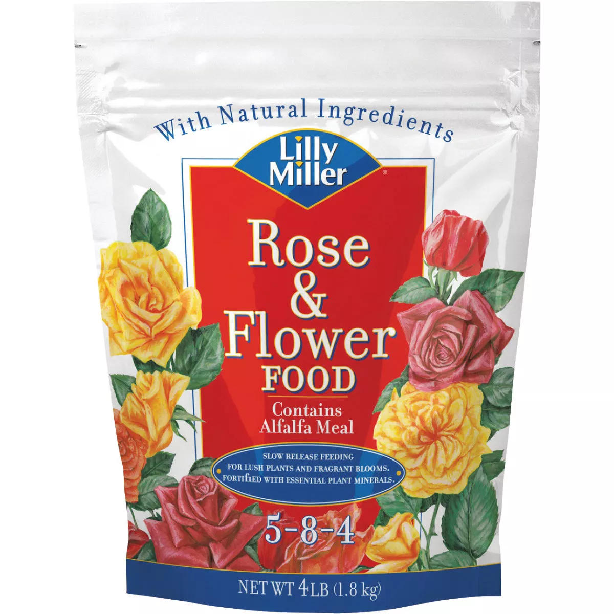 Lily Miller 4 Lb. 5-8-4 Rose & Flower Dry Plant Food