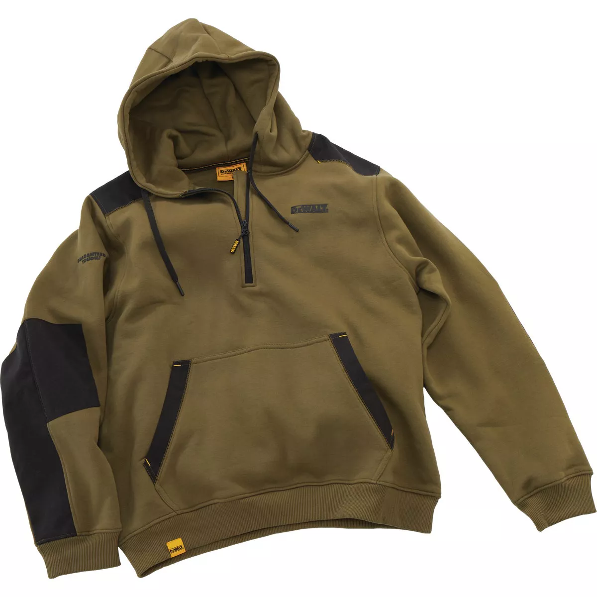DEWALT Tough XL Olive Green Hooded Sweatshirt