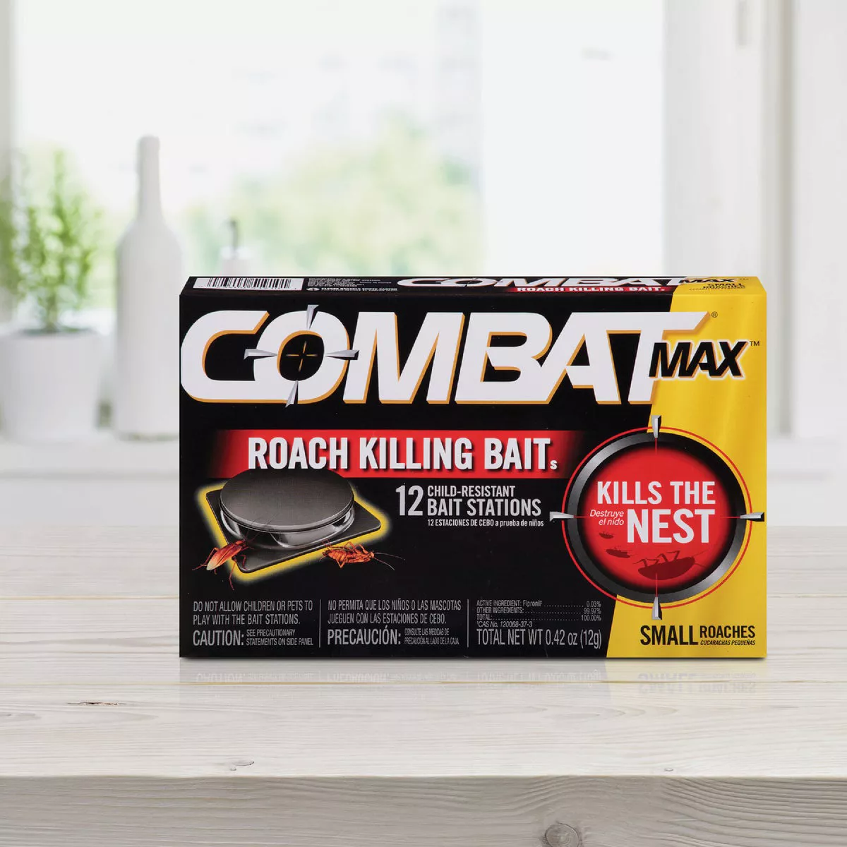 Combat Max Roach Defense System with Bait Stations & Gel - photo 5
