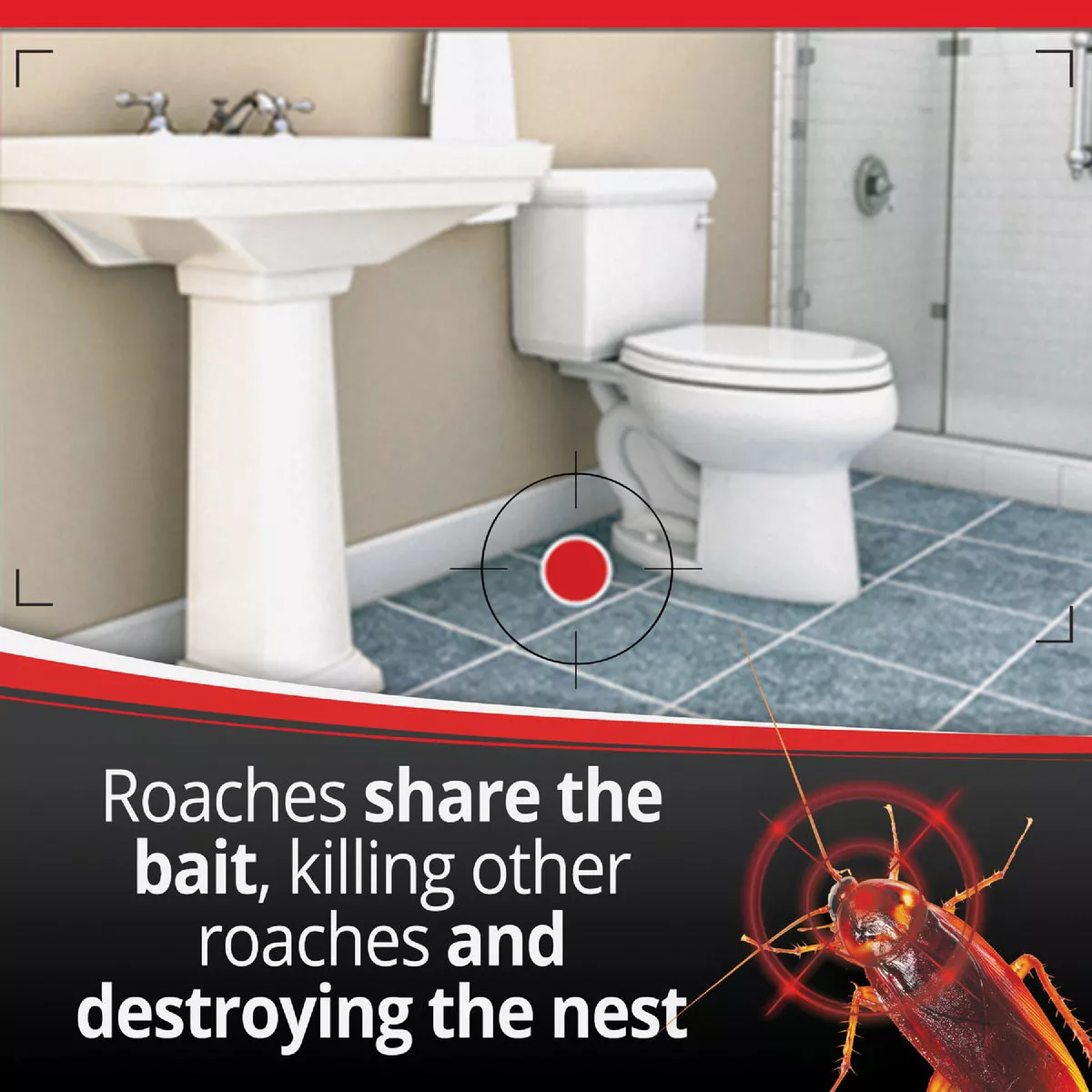 Combat Max Roach Defense System with Bait Stations & Gel - photo 4