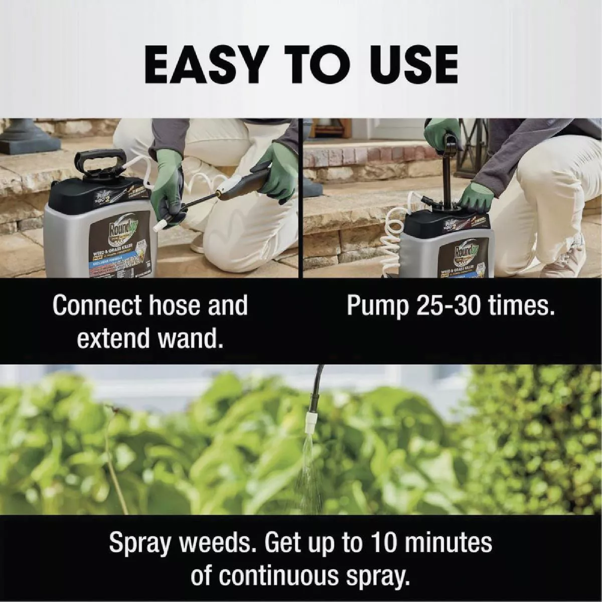 Roundup Dual Action 365 Pump 'N Go 1.33 Gal. Exclusive Formula Sprayer Weed & Grass Killer - photo 5
