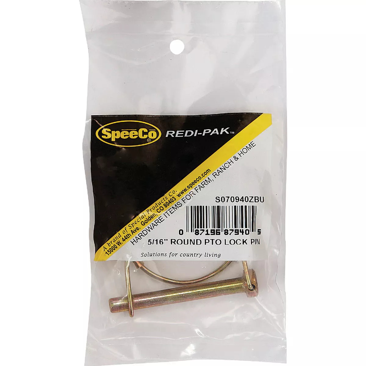 Koch 5/16 In. x 2-1/4 In. Round Loop Lock Pin (2-Pack) | Do it Best