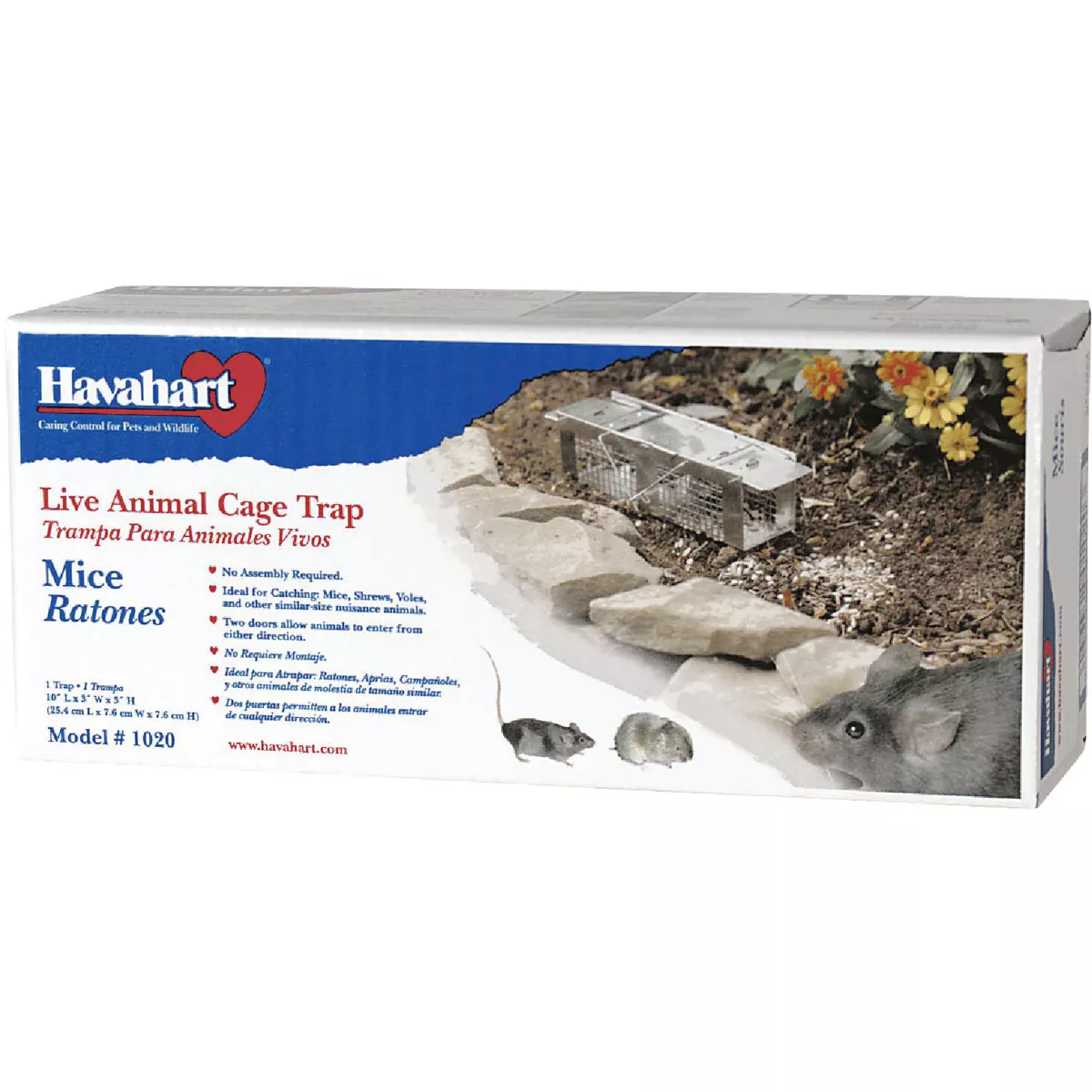 Havahart 2-Door Mechanical Live Mouse Trap (1-Pack) - photo 2