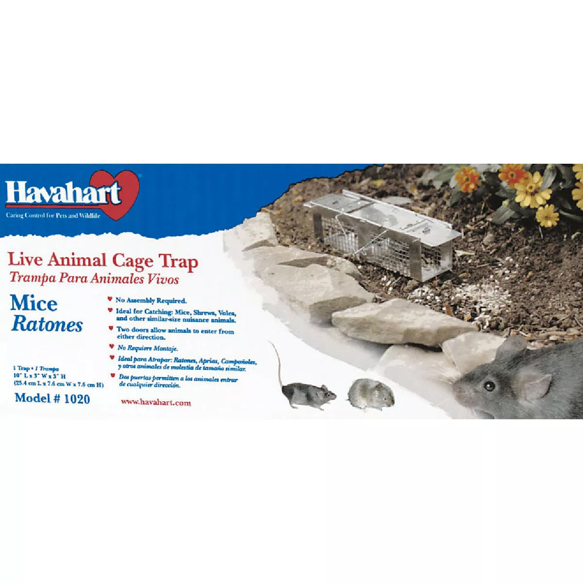 Havahart 2-Door Mechanical Live Mouse Trap (1-Pack) - photo 3