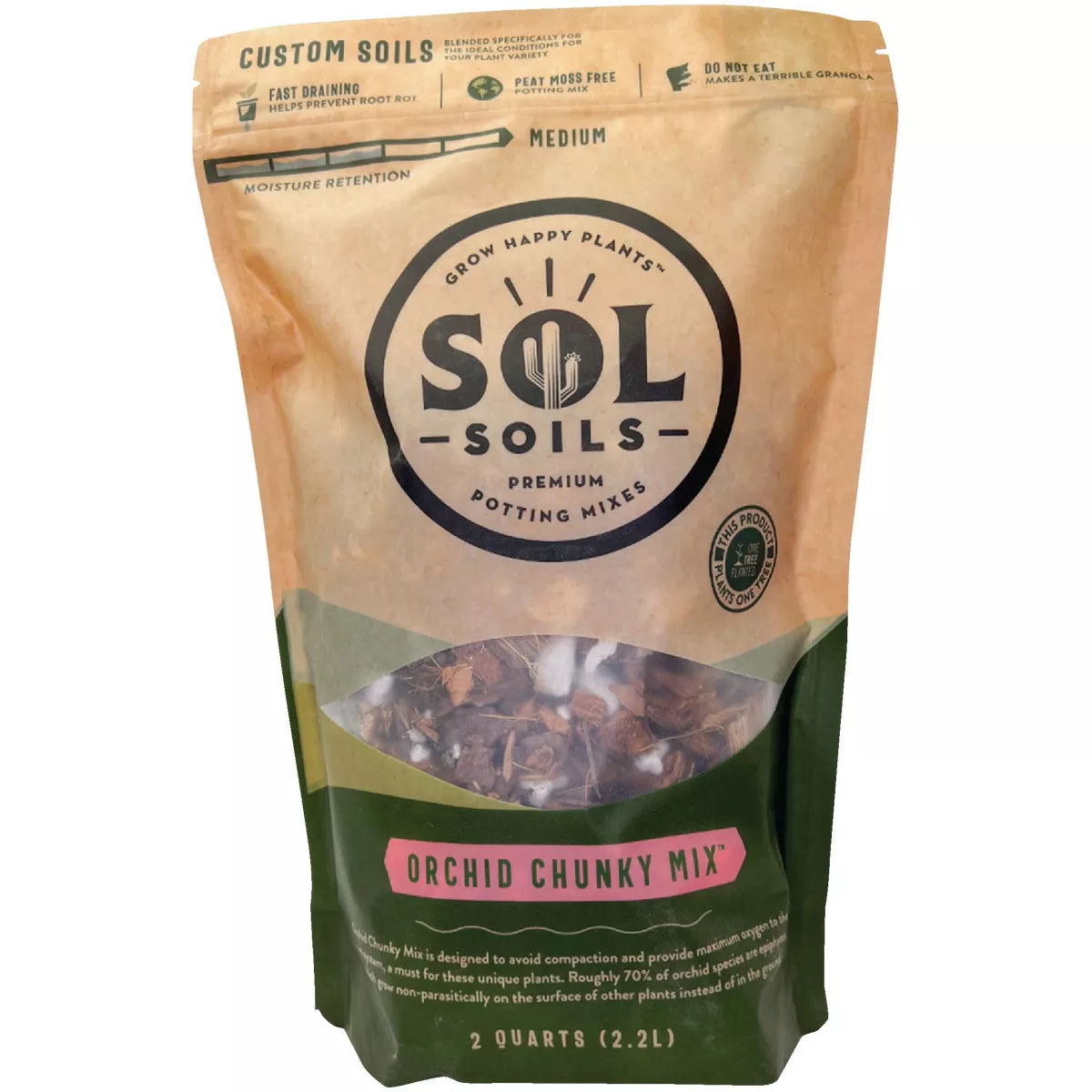 Sol Soils 2 Qt. Orchid Chunky Mix | True Value Hardware