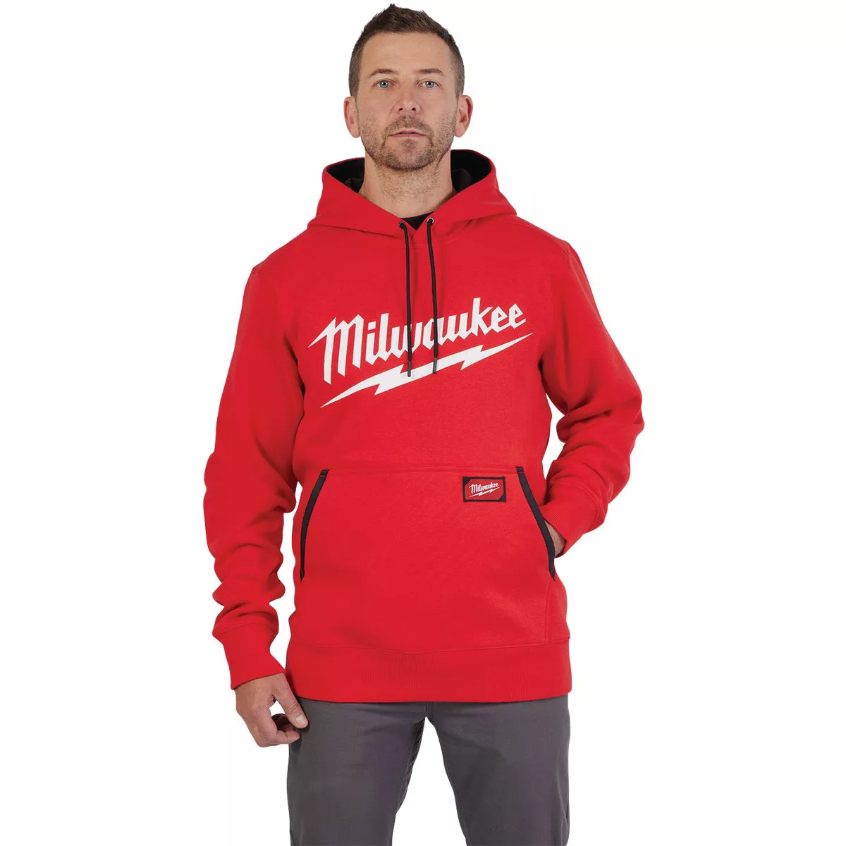 Milwaukee FREEFLEX Large Red Midweight Pullover Hooded Sweatshirt - photo 2