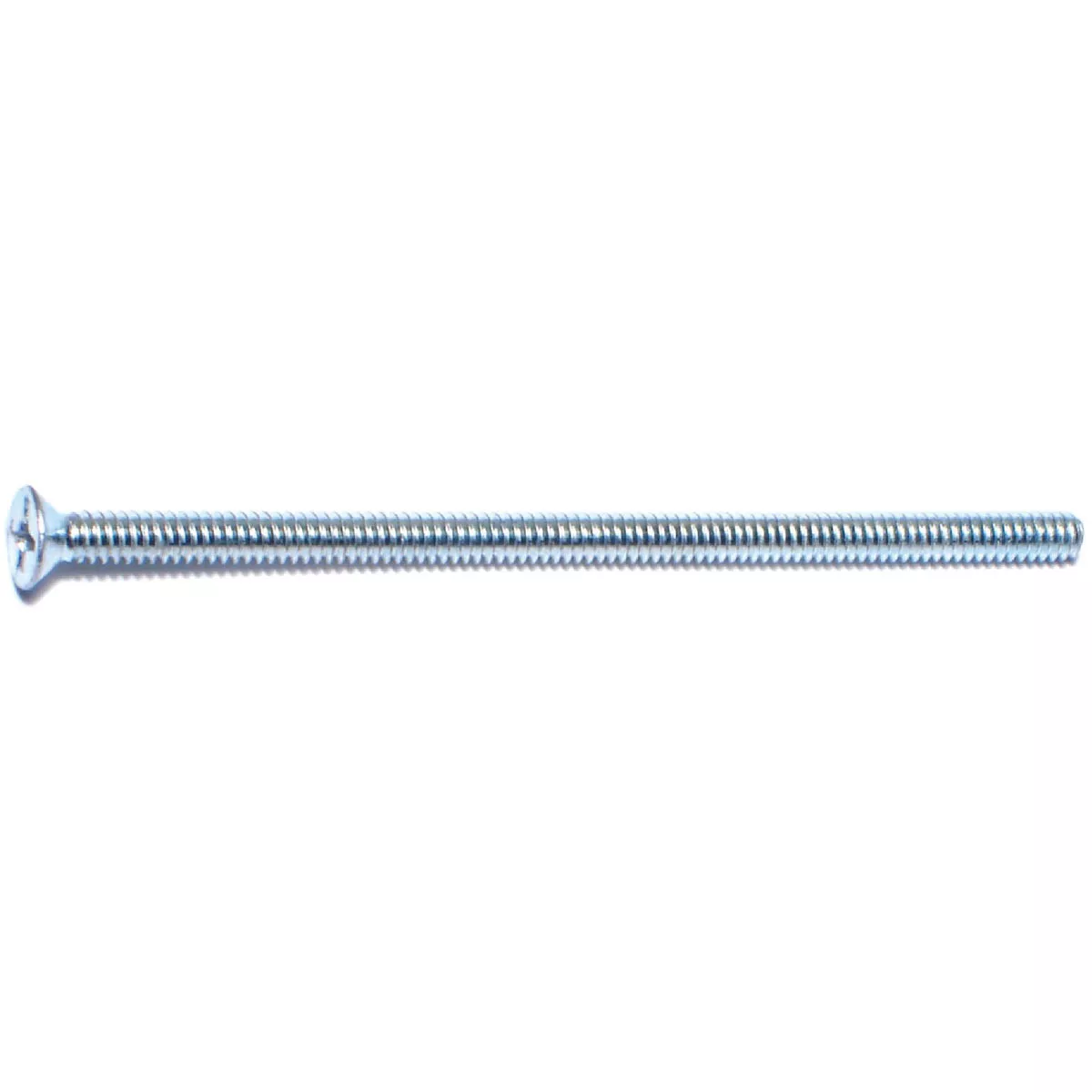 Midwest Fastener #6-32 x 3 In. Zinc Plated Steel Coarse Thread Phillips Flat Head Machine Screws
