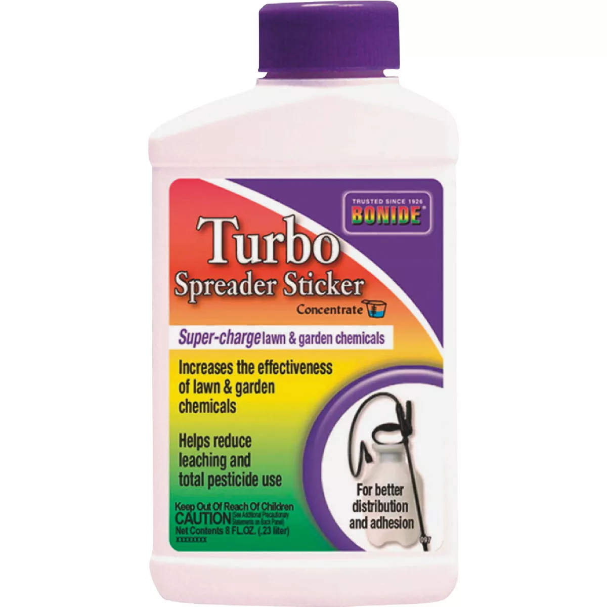 Bonide 8 Oz. Concentrate Turbo Spreader Sticker