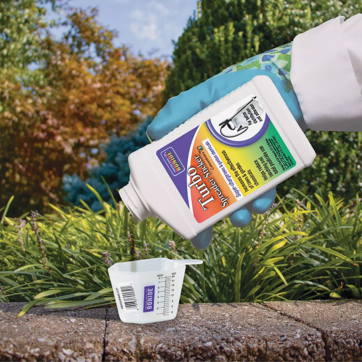 Bonide 8 Oz. Concentrate Turbo Spreader Sticker - photo 3
