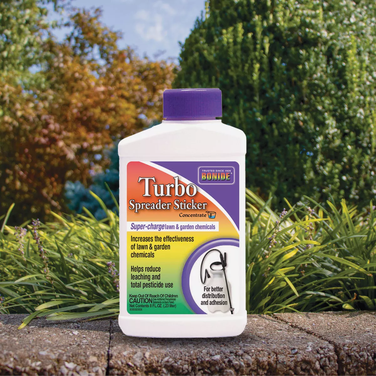 Bonide 8 Oz. Concentrate Turbo Spreader Sticker - photo 2