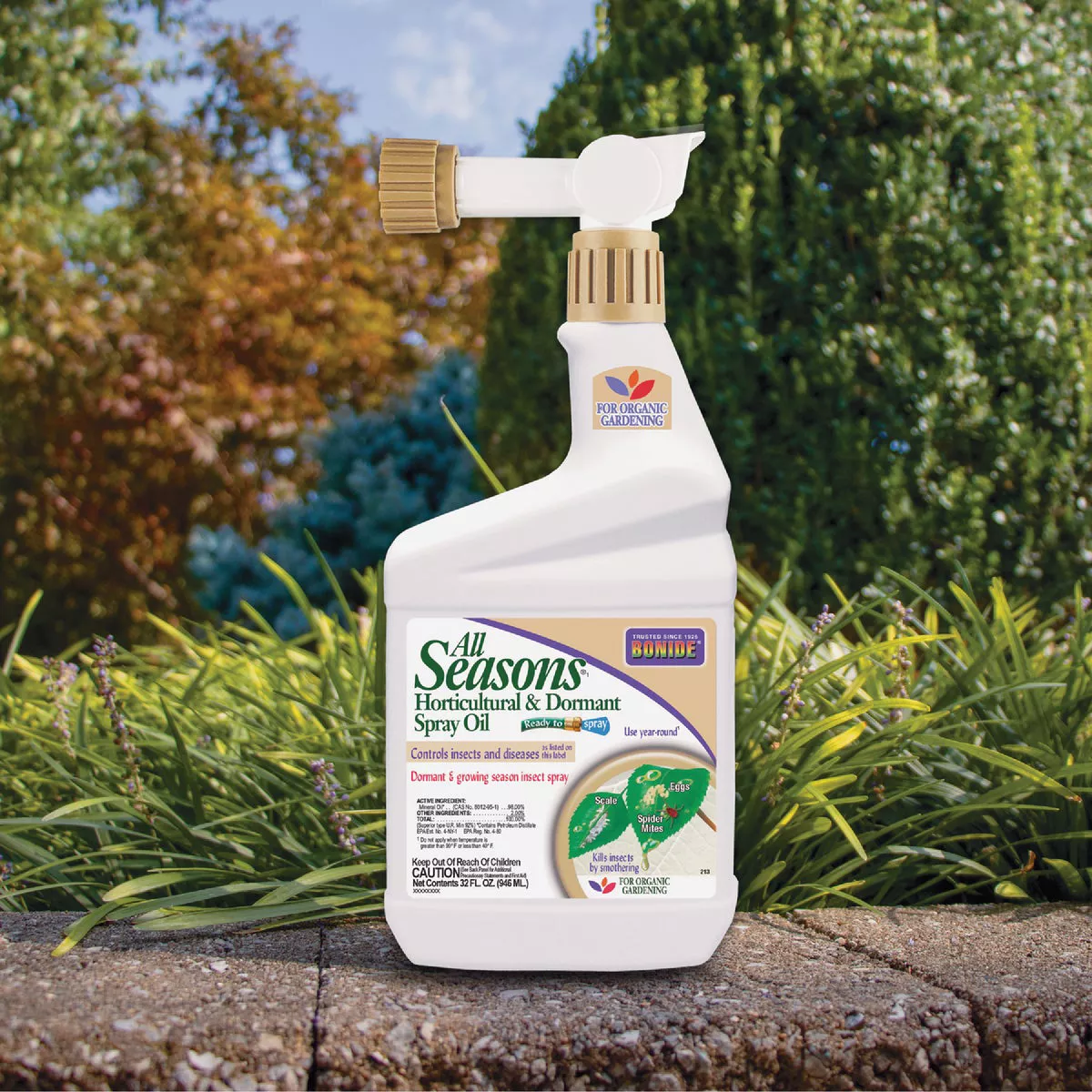 Bonide All Seasons 32 Oz. Ready To Spray Hose End Dormant Horticultural Oil - photo 2