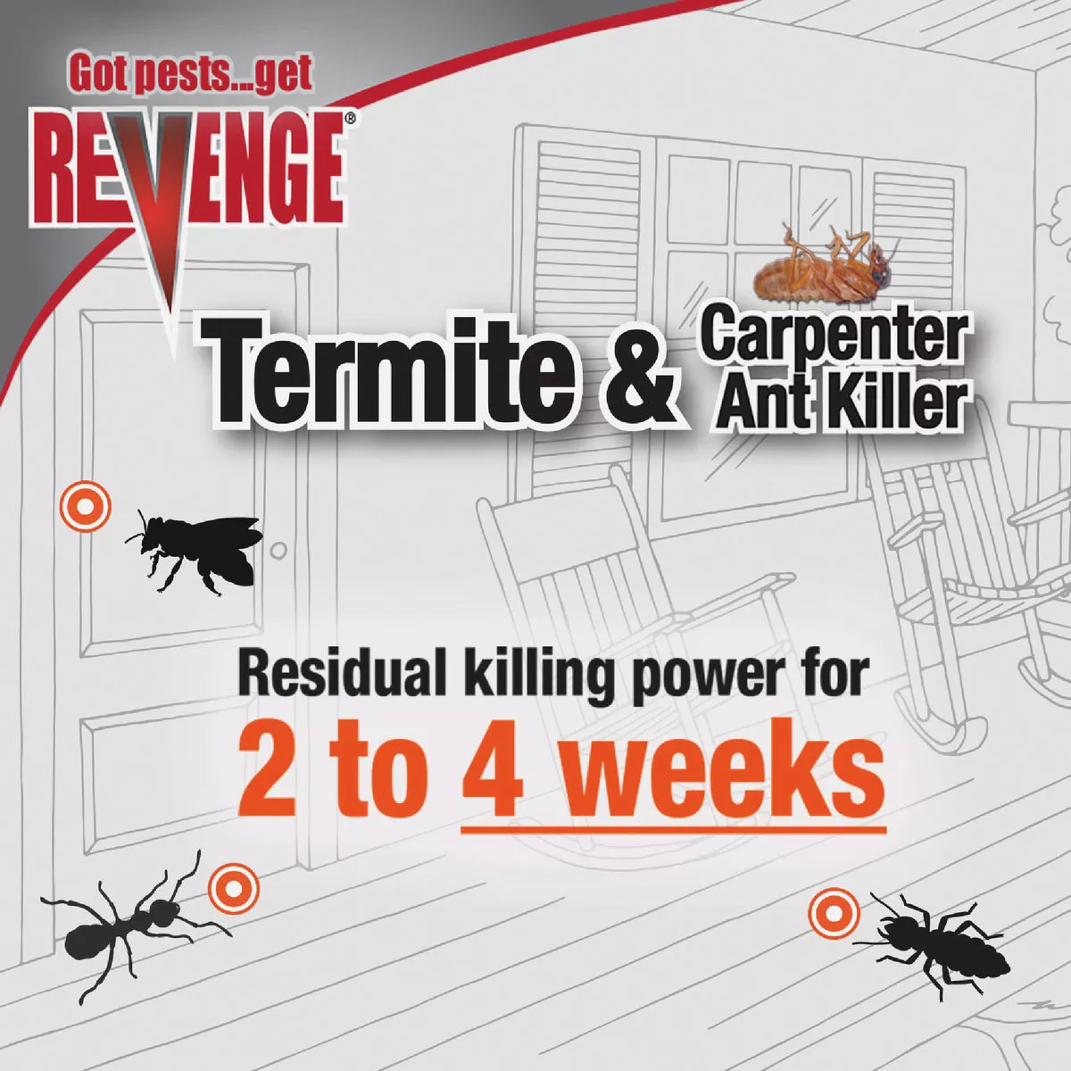 REVENGE 15 Oz. Ready To Use Aerosol Spray Termite & Carpenter Ant Killer - photo 4