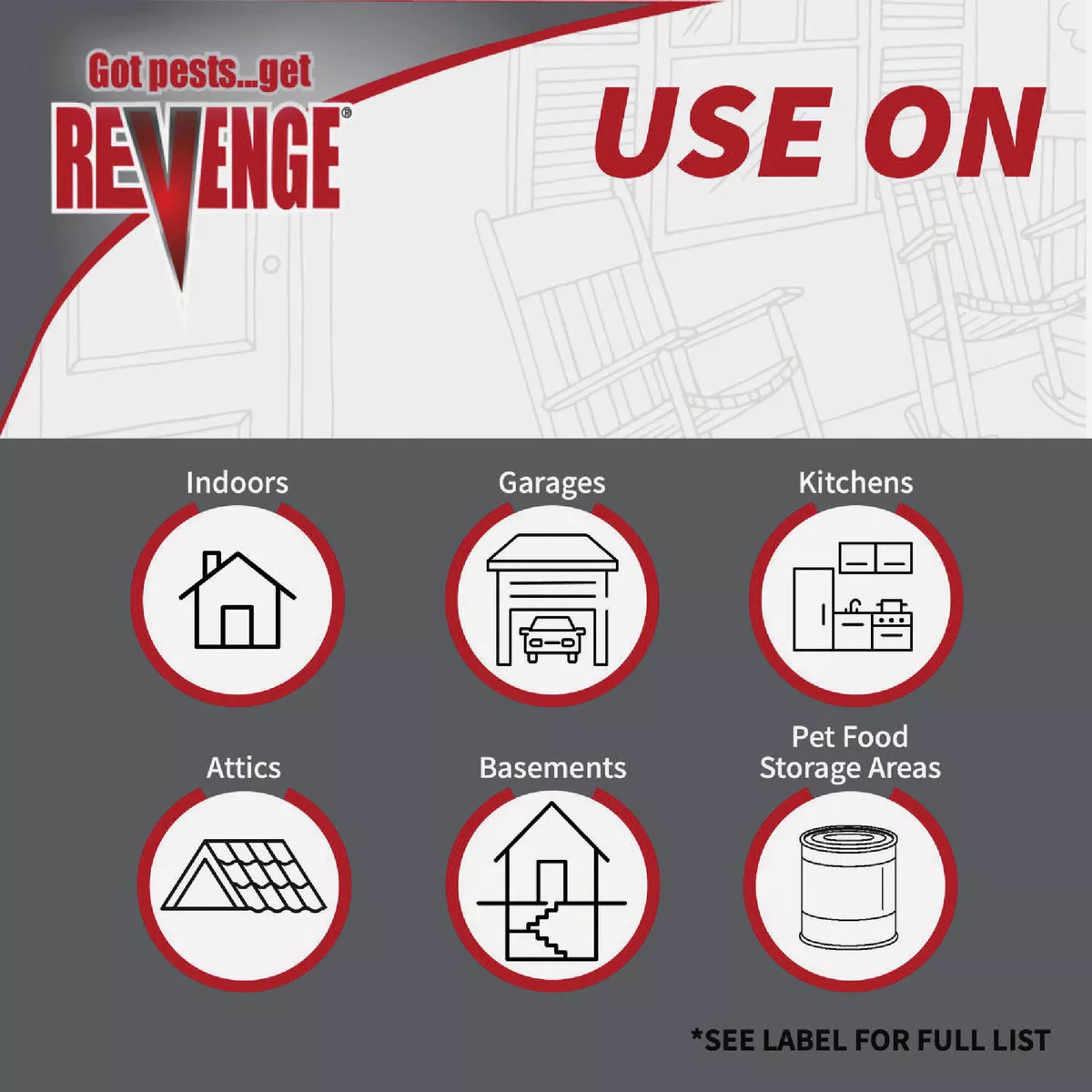 REVENGE 15 Oz. Ready To Use Aerosol Spray Termite & Carpenter Ant Killer - photo 5