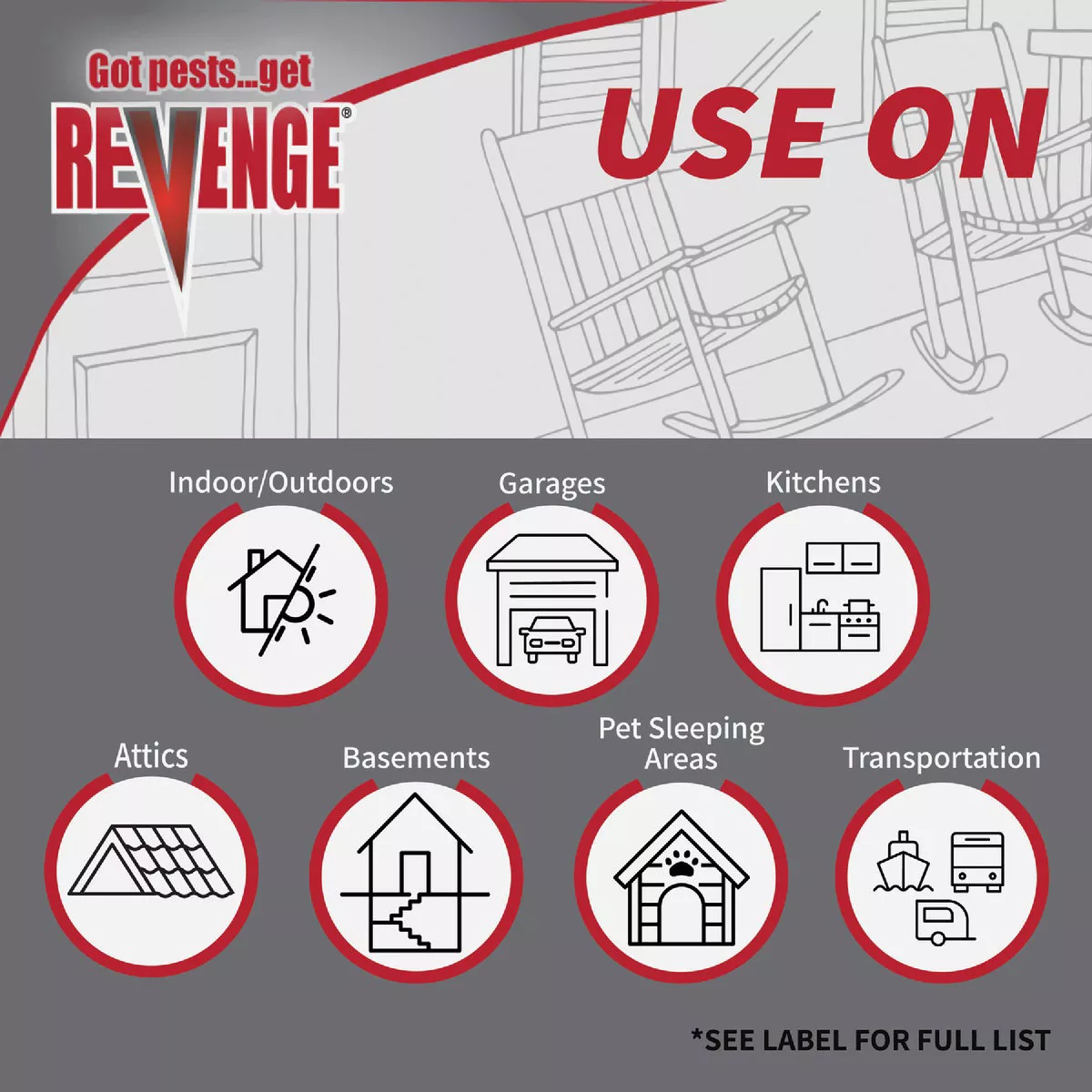 REVENGE 32 Oz. Ready To Use Trigger Spray Long Lasting Termite & Carpenter Ant Killer Spray - photo 5