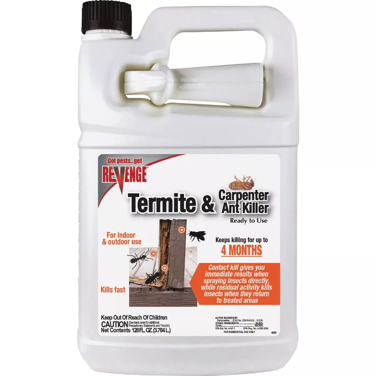 REVENGE 128 Oz. Ready To Use Trigger Spray Termite & Carpenter Ant Killer