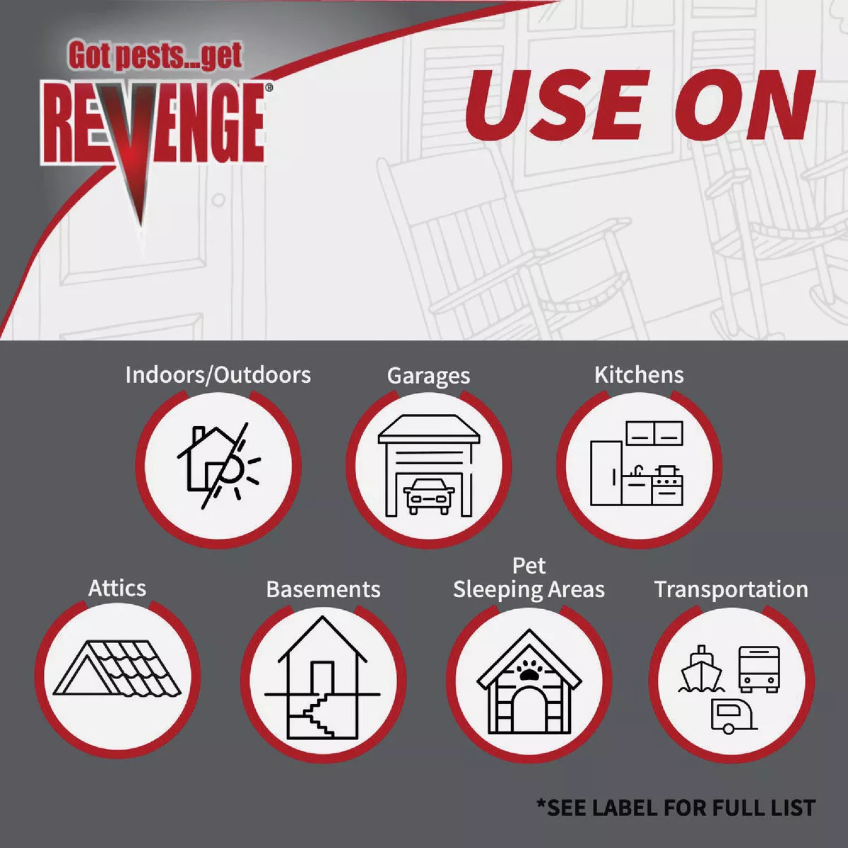 REVENGE 128 Oz. Ready To Use Trigger Spray Termite & Carpenter Ant Killer - photo 5