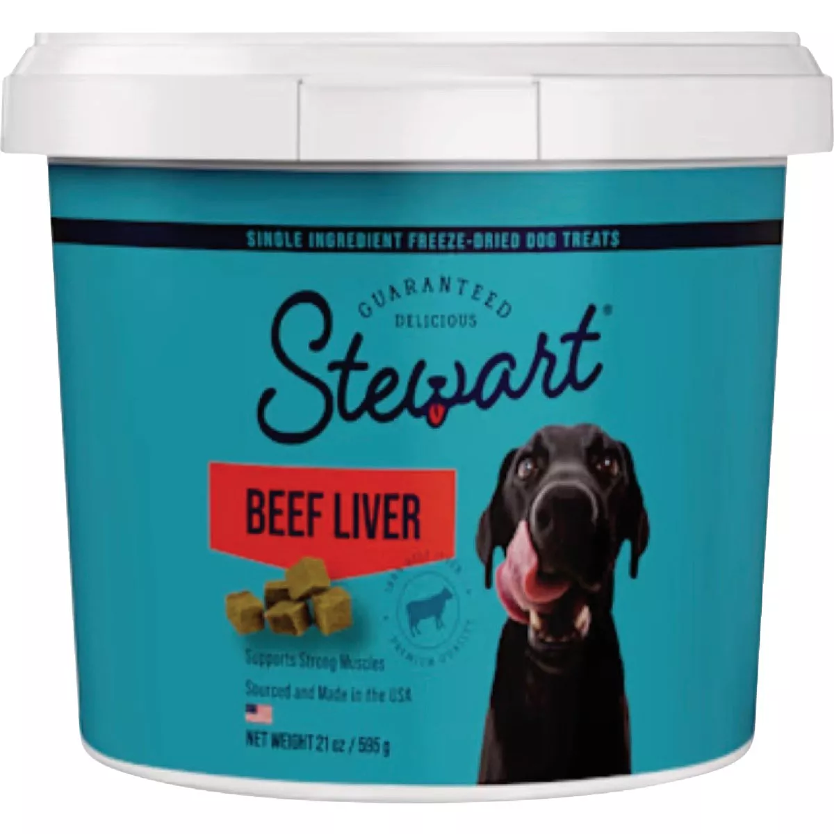 Stewart's 21 Oz. Beef Liver Freeze Dried Single Ingredient Dog Treat