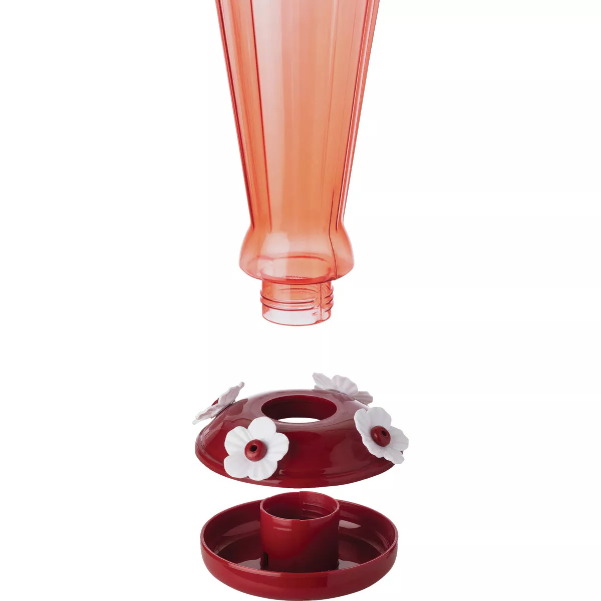 More Birds 25 Oz. Plastic Hollyhock Hummingbird Feeder - photo 2