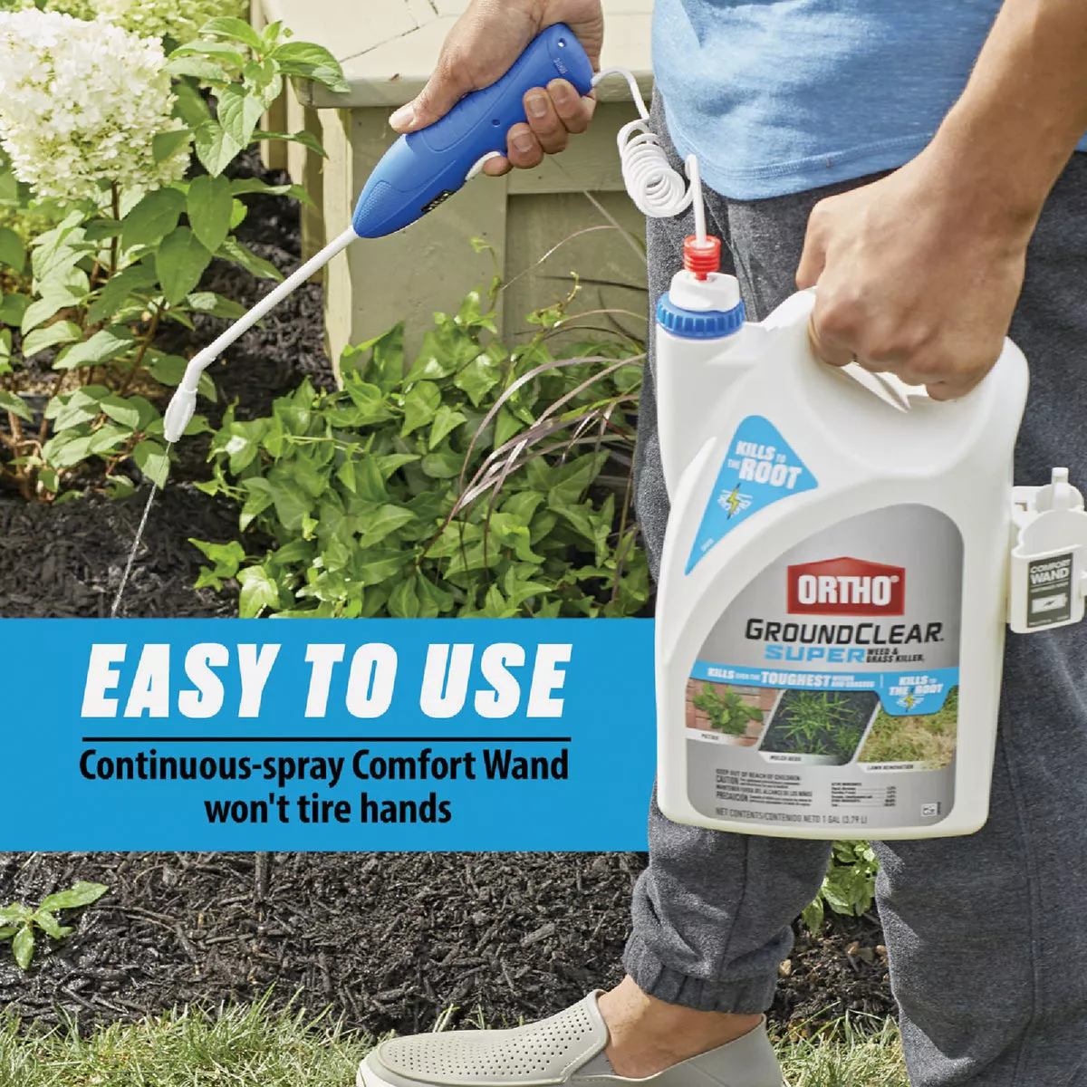 Ortho GroundClear Super 1 Gal. Weed & Grass Killer with Comfort Wand - photo 6