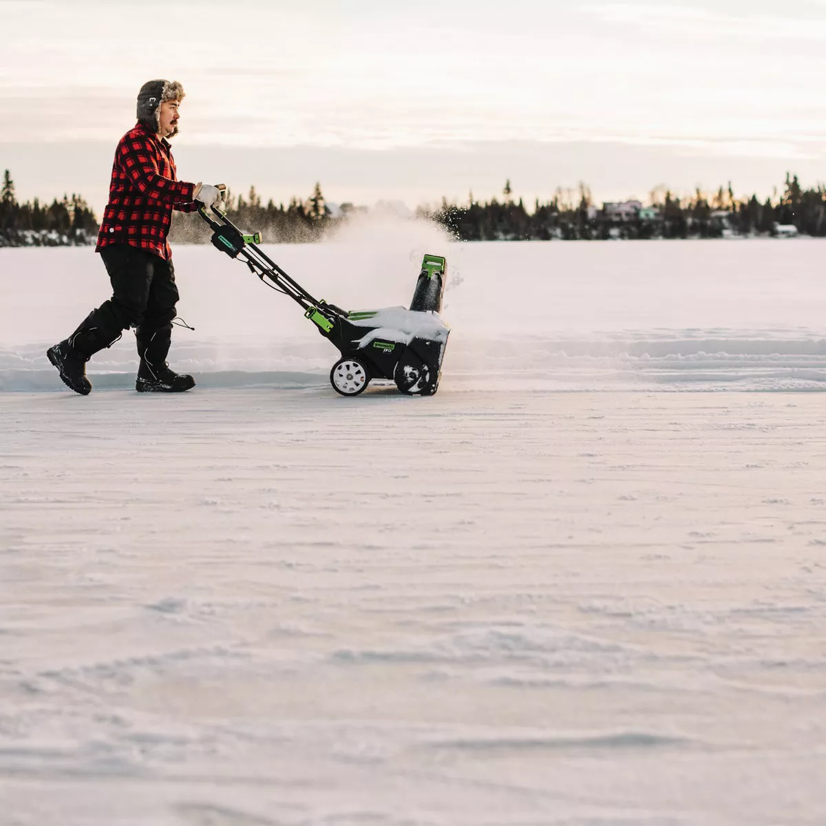 Greenworks 80V 22 In. Single-Stage Snow Blower with 4.0 Ah Battery & Charger - photo 8