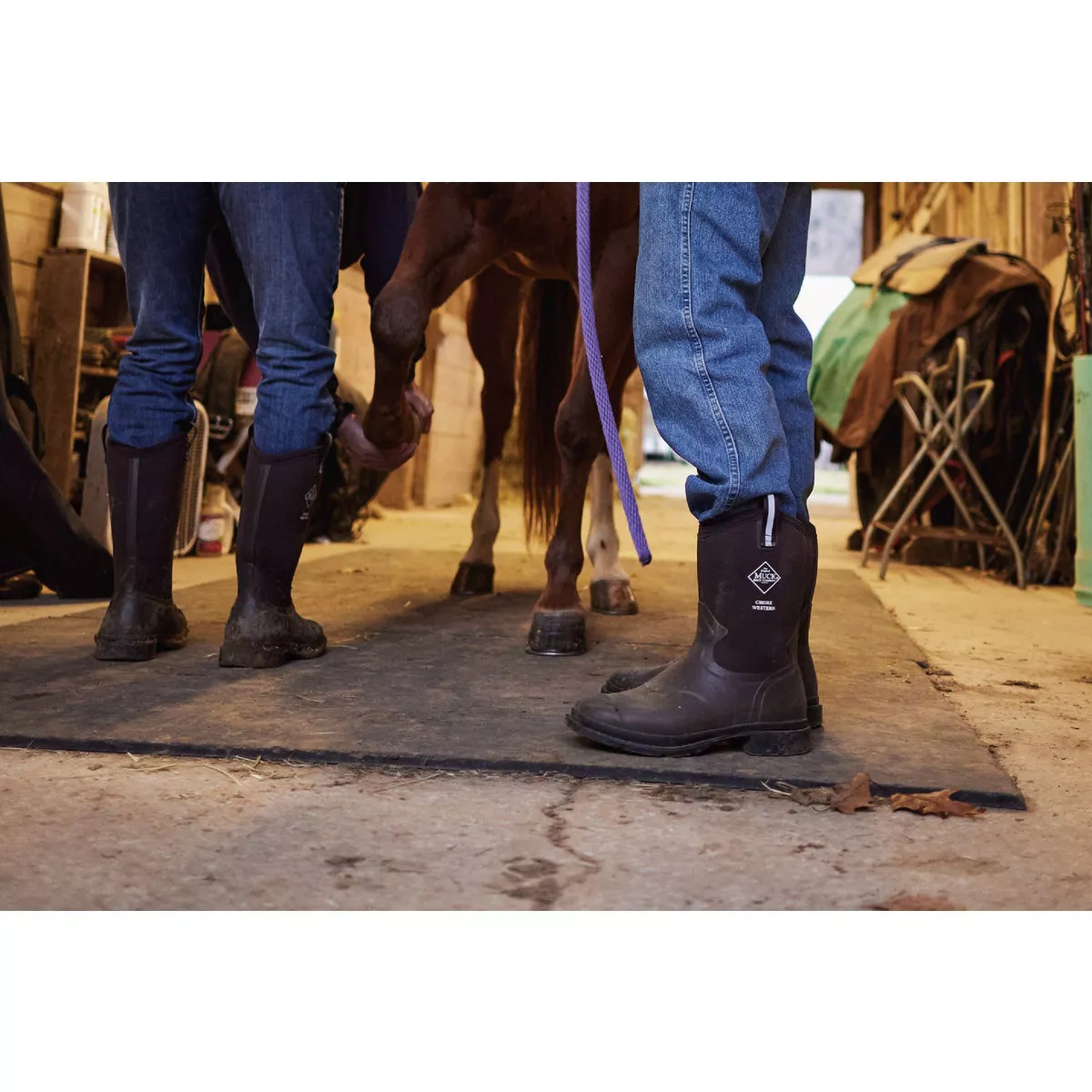 The Muck Boot Company Men's 13 Dark Brown Chore Western Mid Boot - photo 2
