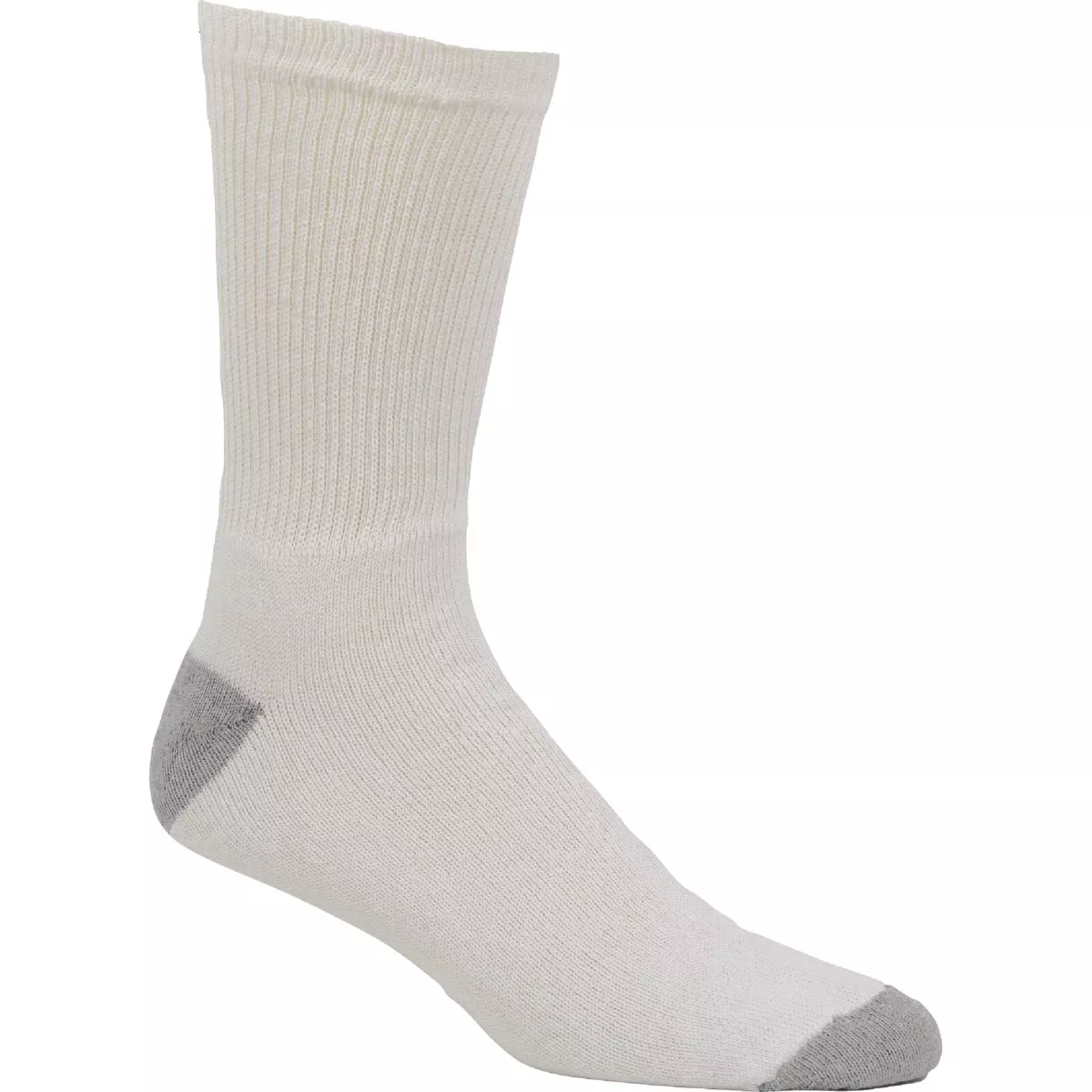 Railroad Sock Bakers Dozen Men's White Crew Sock (13-Pack)
