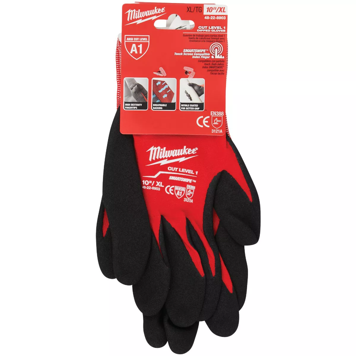 Milwaukee Unisex XL Nitrile Coated Cut Level 1 Work Glove - photo 6