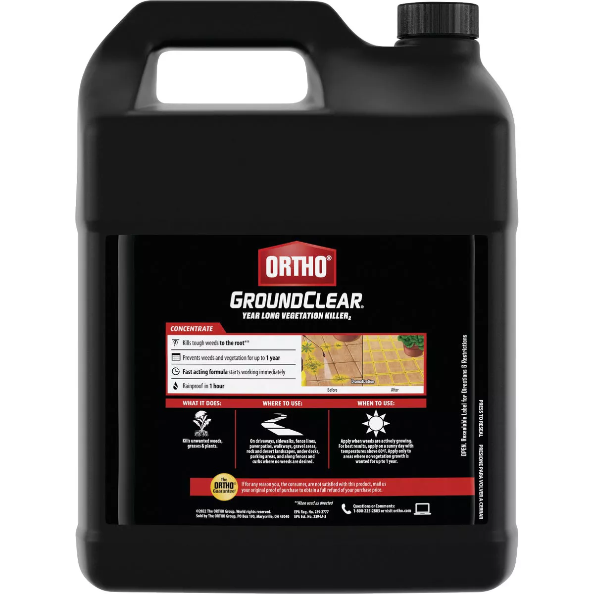 Ortho GroundClear 2 Gal. Concentrate Year Long Vegetation Killer - photo 2