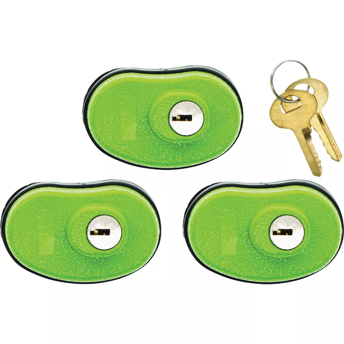 Lockdown 1118825 Trigger Lock Open With Key (3-Pack)