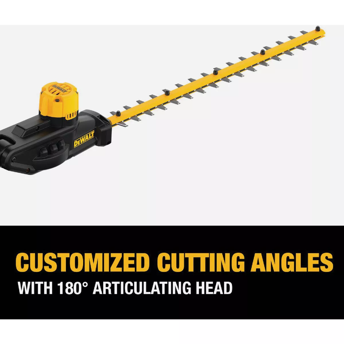 DEWALT 20V MAX Cordless Pole Hedge Trimmer Head (Tool Only) - photo 3