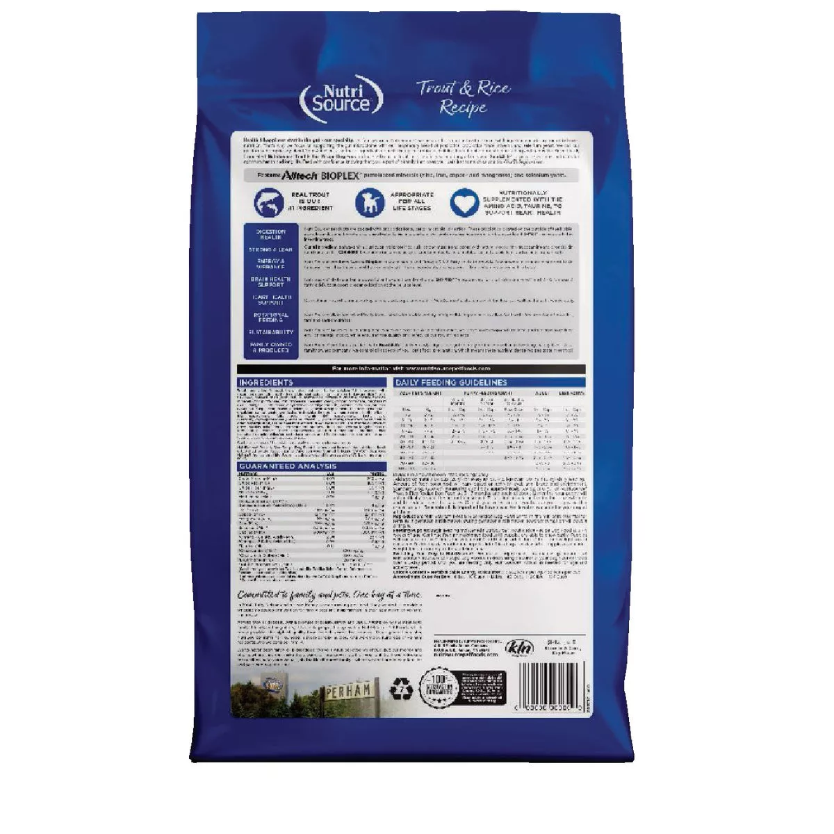 NutriSource 4 Lb. Trout & Rice Recipe Dog Food - photo 7