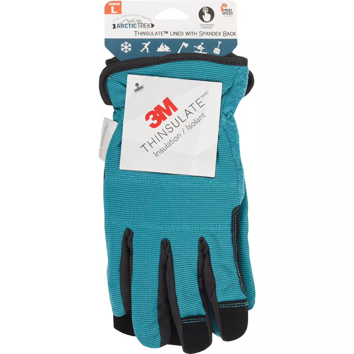 Midwest Gloves & Gear Max Performance Women's Large Thinsulate Lined Work Glove - photo 2