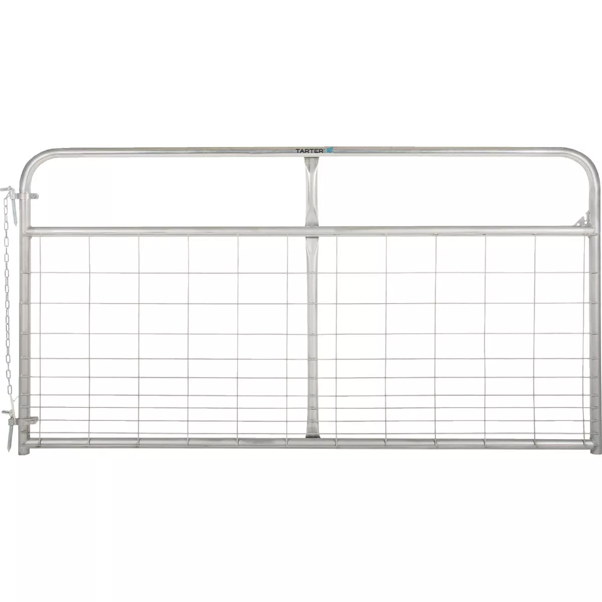Tarter 50 In. H. x 8 Ft. L. x 1-3/4 In. Tube Diameter Galvanized Wire-Filled Tube Gate