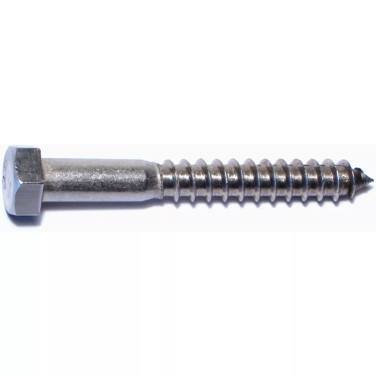 Midwest Fastener 3/8 In. x 3 In. 18-8 Stainless Steel Hex Head Lag Screws