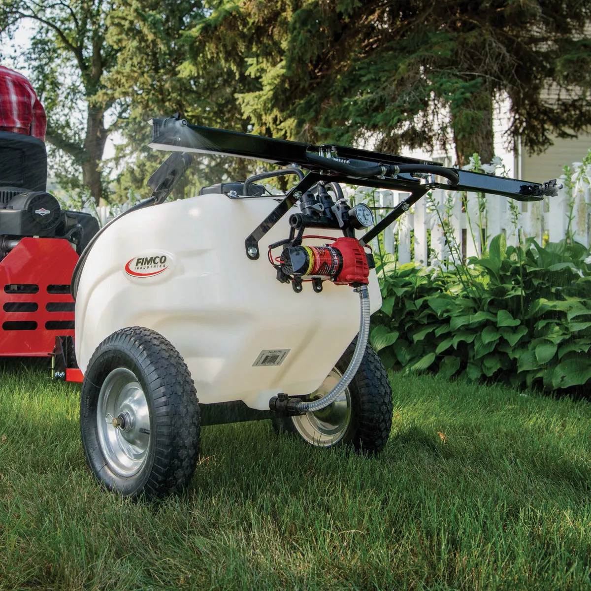Fimco 30 Gal. Tow Behind Trailer Sprayer With Deluxe Pistol Grip - photo 2