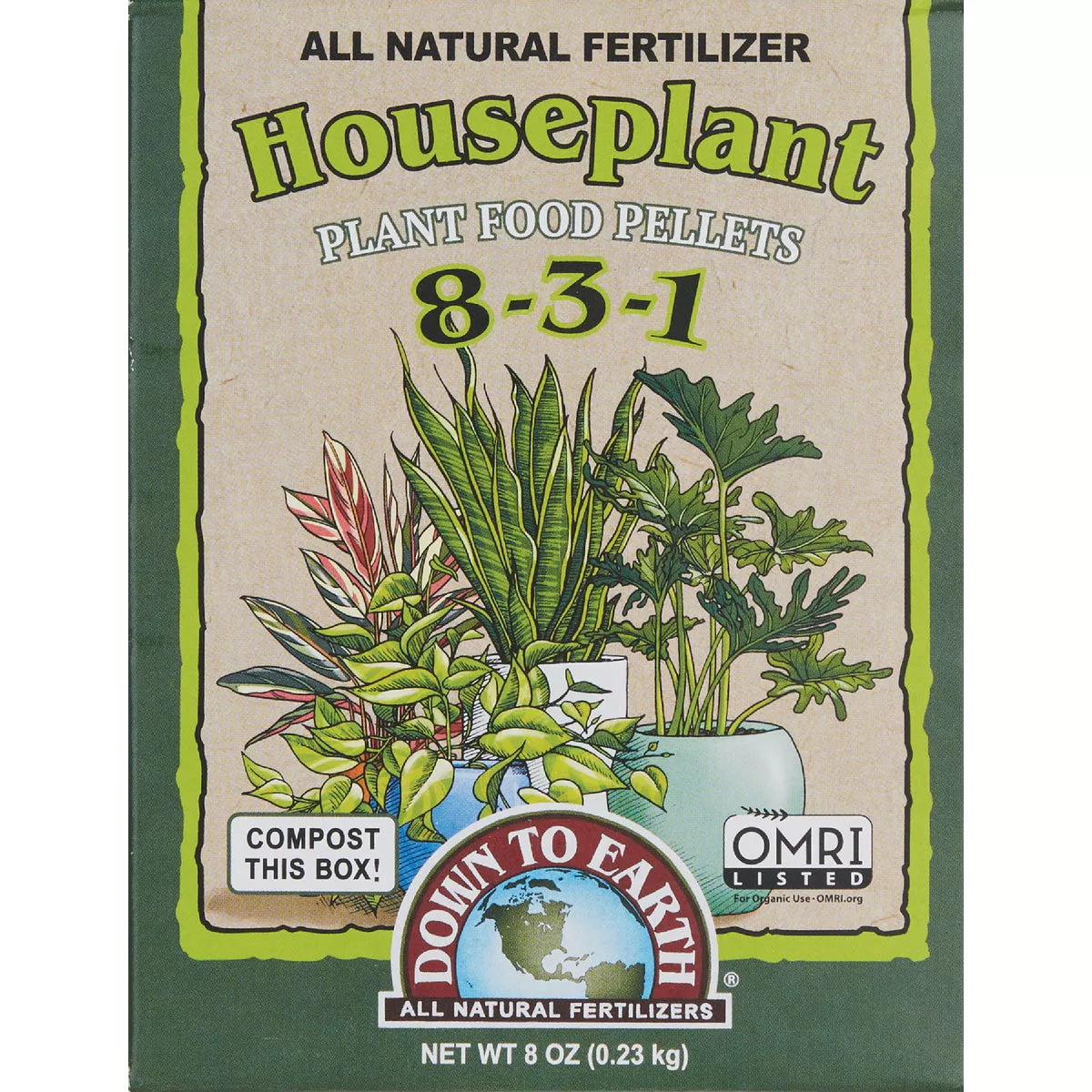 Down To Earth 0.5 Lb. 8-3-1 Houseplant Mix - photo 2